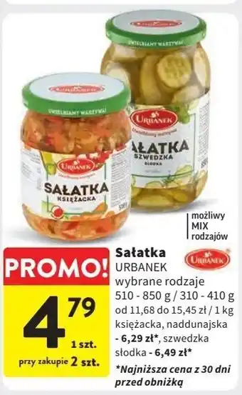 Intermarche Sałatka księżacka Urbanek oferta