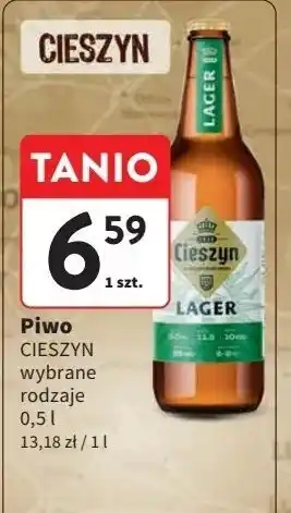 Intermarche Piwo Cieszyn Lager oferta