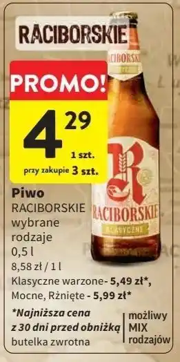 Intermarche Piwo Raciborskie Mocne oferta