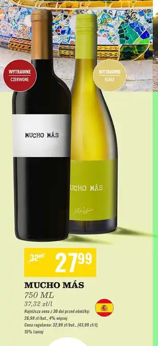 Biedronka Wino Mucho Mas oferta