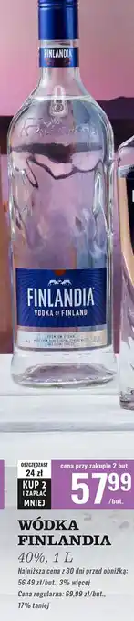 Biedronka Wódka Finlandia Vodka Of Finland oferta