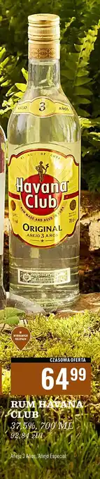 Biedronka Rum Havana Club Anejo 3 Y.o oferta