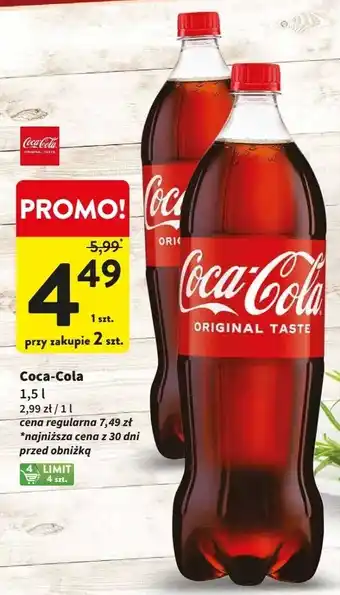 Intermarche Napój Coca-Cola oferta