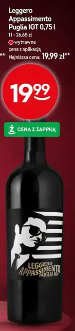 Żabka Leggero Appassimento Puglia IGT oferta