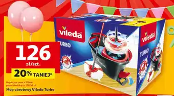 Auchan Mop obrotowy turbo Vileda oferta
