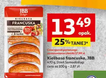 Auchan Kiełbasa francuska Jbb Bałdyga oferta
