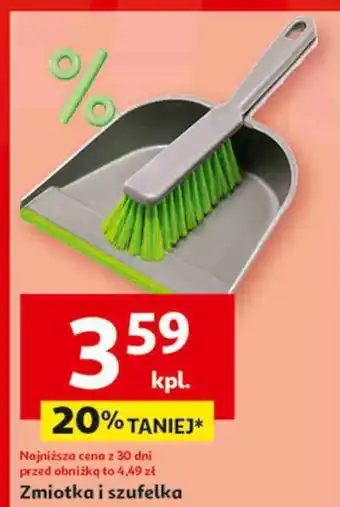 Auchan Zmiotka i szufelka oferta