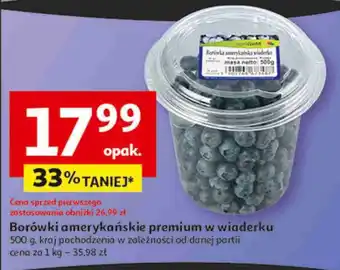 Auchan Borówka amerykańska oferta