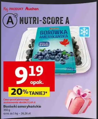 Auchan Borówka amerykańska Auchan Różnorodne (Logo Czerwone) oferta