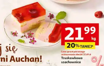 Auchan Truskawkowa szachownica oferta