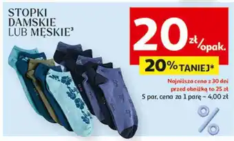 Auchan Stopki damskie oferta