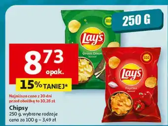 Auchan Chipsy papryka Lay's oferta