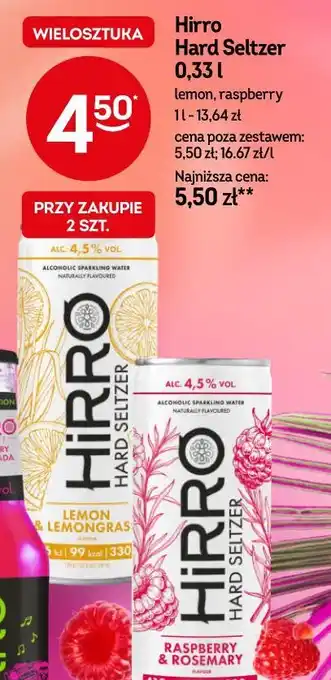 Żabka Hirro Hard Seltzer oferta