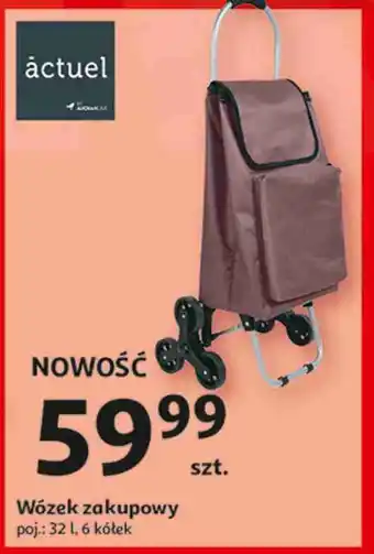 Auchan Wózek zakupowy 32 l Actuel oferta