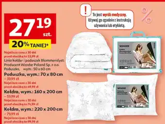 Auchan Kołdra blommenslyst 160 x 200 cm Wendre oferta