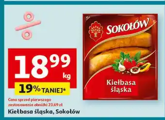 Auchan Kiełbasa śląska Sokołów oferta