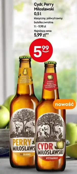 Żabka Cydr, Perry Miłosławski oferta