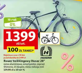 Auchan Rower trekkingowy Husar oferta