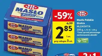 Intermarche Masło ekstra Mlekovita Polskie oferta
