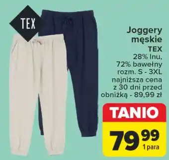 Joggery męskie s-3xl Tex