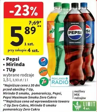 Intermarche Pepsi 1.5L oferta