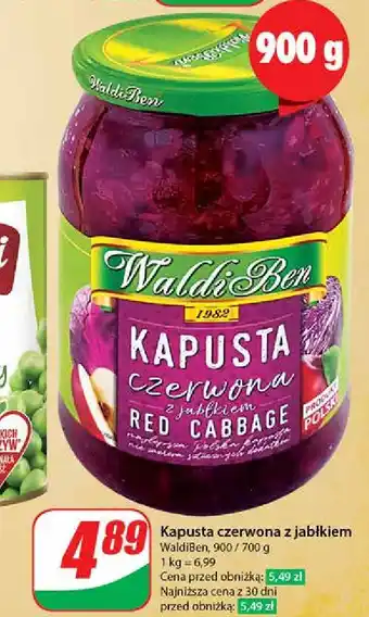 Dino Kapusta czerwona z jabłkiem Waldiben oferta