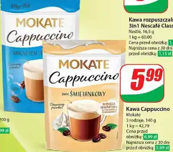 Dino Cappuccino z magnezem Mokate oferta