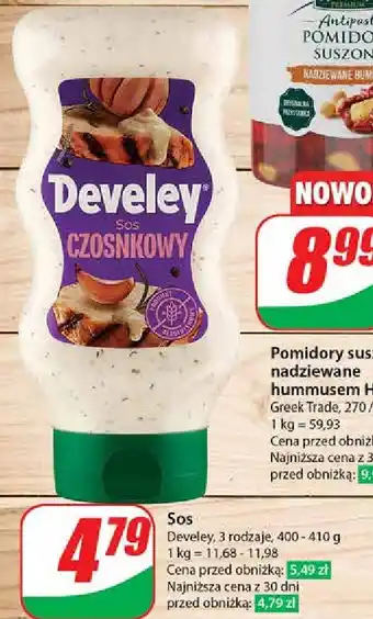 Dino Sos czosnkowy Develey oferta