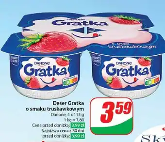 Dino Deser truskawka Danone Gratka oferta