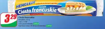 Dino Ciasto francuskie Henglein oferta