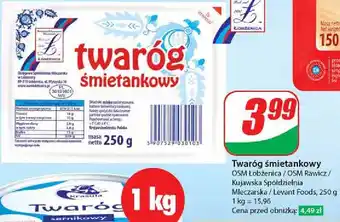 Dino Twaróg śmietankowy Osm Łobżenica oferta