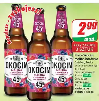 Dino Piwo Okocim Radler Malina Z Borówką Amerykańską oferta