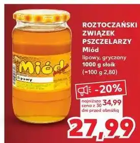Kaufland Miód gryczany Roztoczański Związek Pszczelarzy oferta