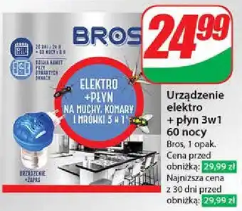 Dino Płyn do elektrofumigatorów na muchy,komary i mrówki Bros oferta