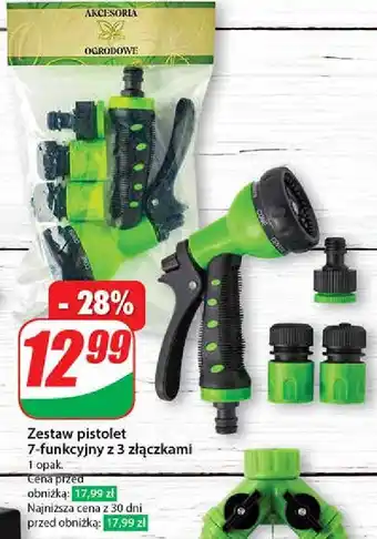 Dino Pistolet 7-funkcyjny z 3 złączkami oferta