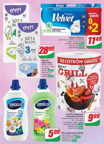Dino Papier toaletowy delikatnie biały Velvet oferta