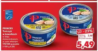 Kaufland Tuńczyk w kawałkach oleju słonecznikowym Princes oferta