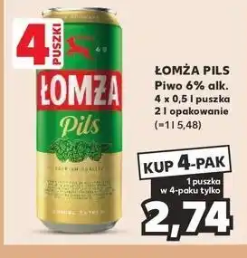 Kaufland Piwo Łomża Pils oferta