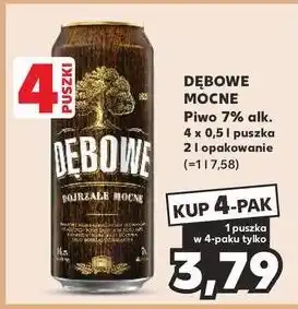 Kaufland Piwo Dębowe Mocne oferta