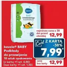 Kaufland Podkłady do przewijania Bevola Baby oferta