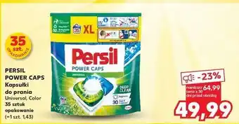 Kaufland Kapsułki do prania deep clean color Persil Power Caps oferta