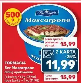 Kaufland Ser mascarpone Formagia oferta