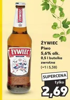 Kaufland Piwo Żywiec Jasne Pełne oferta