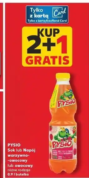 Kaufland Sok marchew-jabłko-malina Pysio oferta
