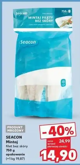 Kaufland Mintaj filet bez skory Seacon oferta