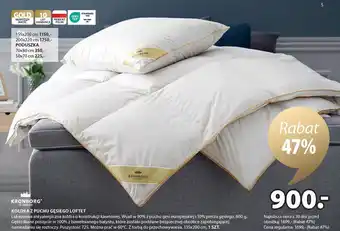 JYSK Kołdra z puchu gęsiego Loftet oferta