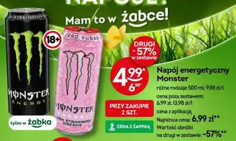 Żabka Napój energetyczny Monster oferta