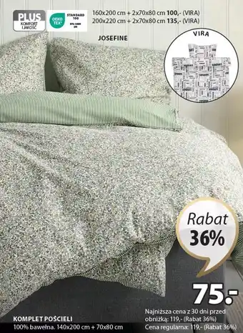 JYSK Komplet pościeli oferta
