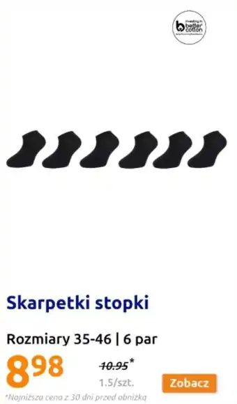 Action Skarpetki stopki oferta