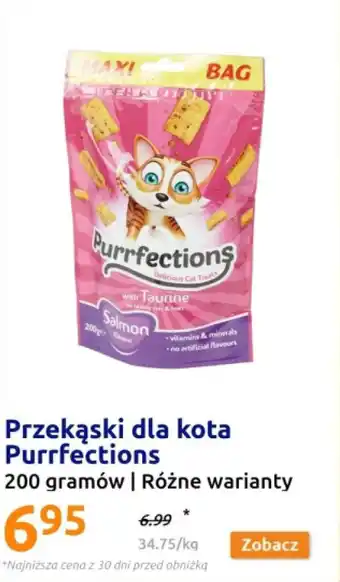 Action Przekąski dla kota Purrfections oferta